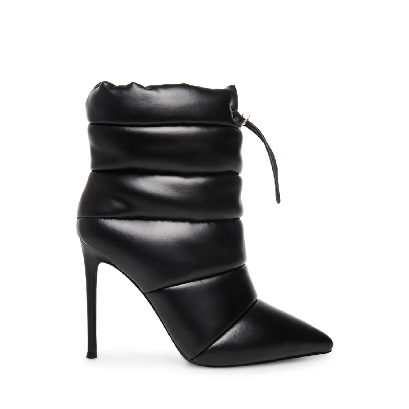 Women's leather ankle boots-CLOAK BLACK - SM REBOOTED