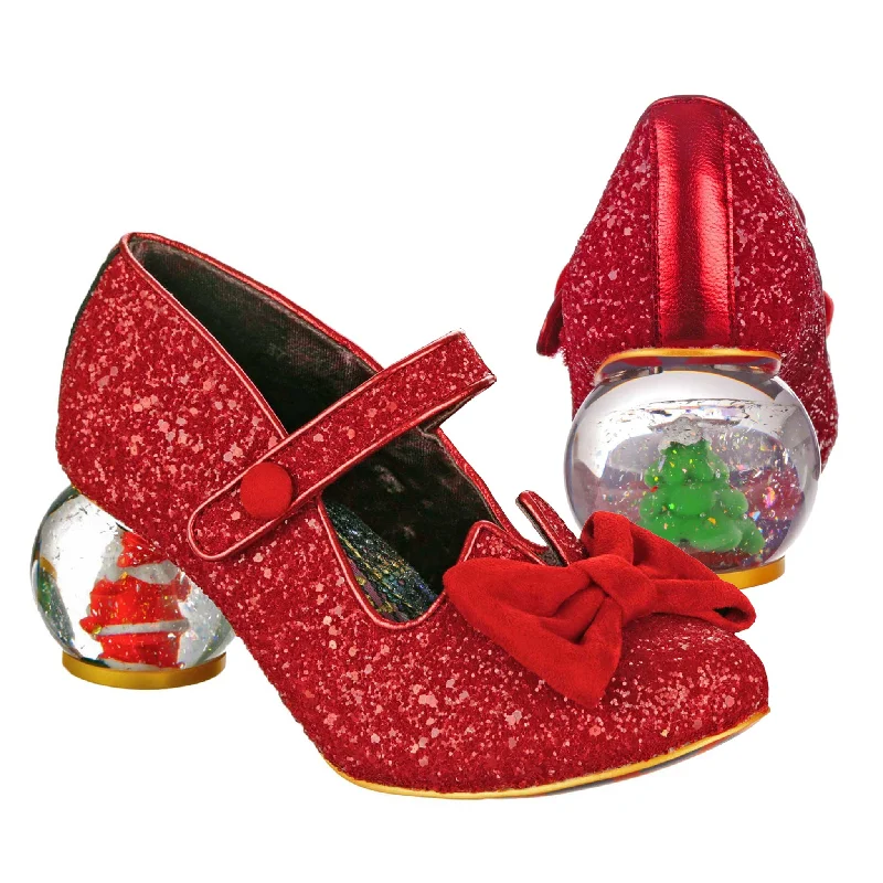 Women's velvet mary janes-Festive Feeling Wide Fit