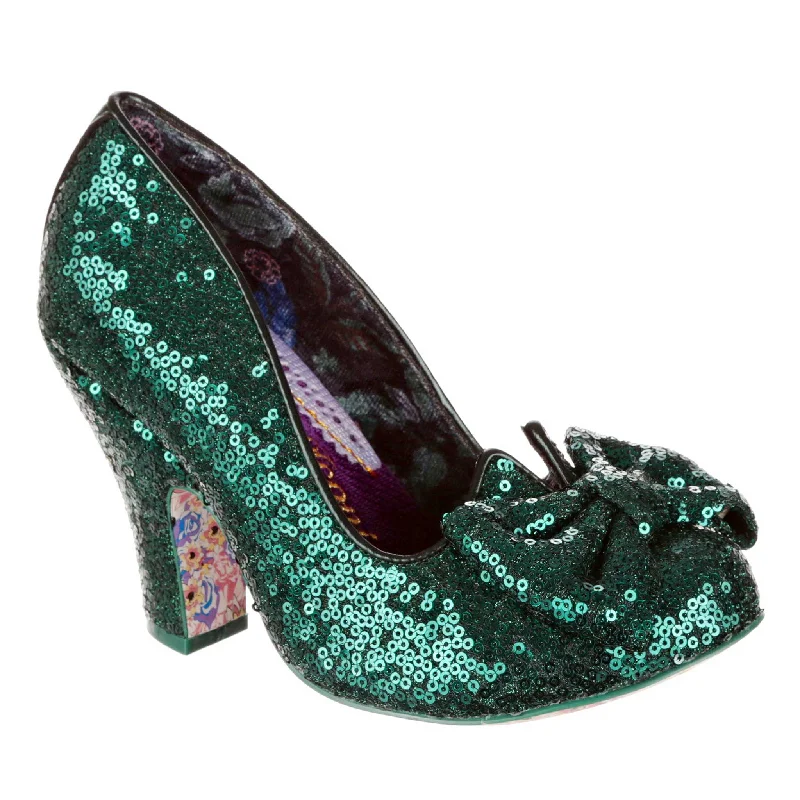 Women's crystal embellished heels-Just In Time Wide Fit