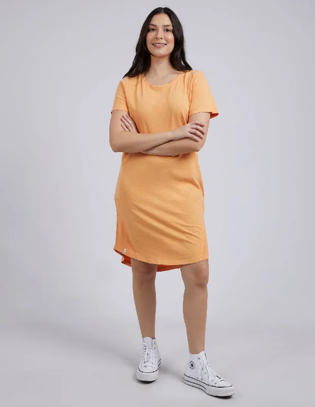 Off-white cocktail dress-Elm Easy Living Dress Papaya