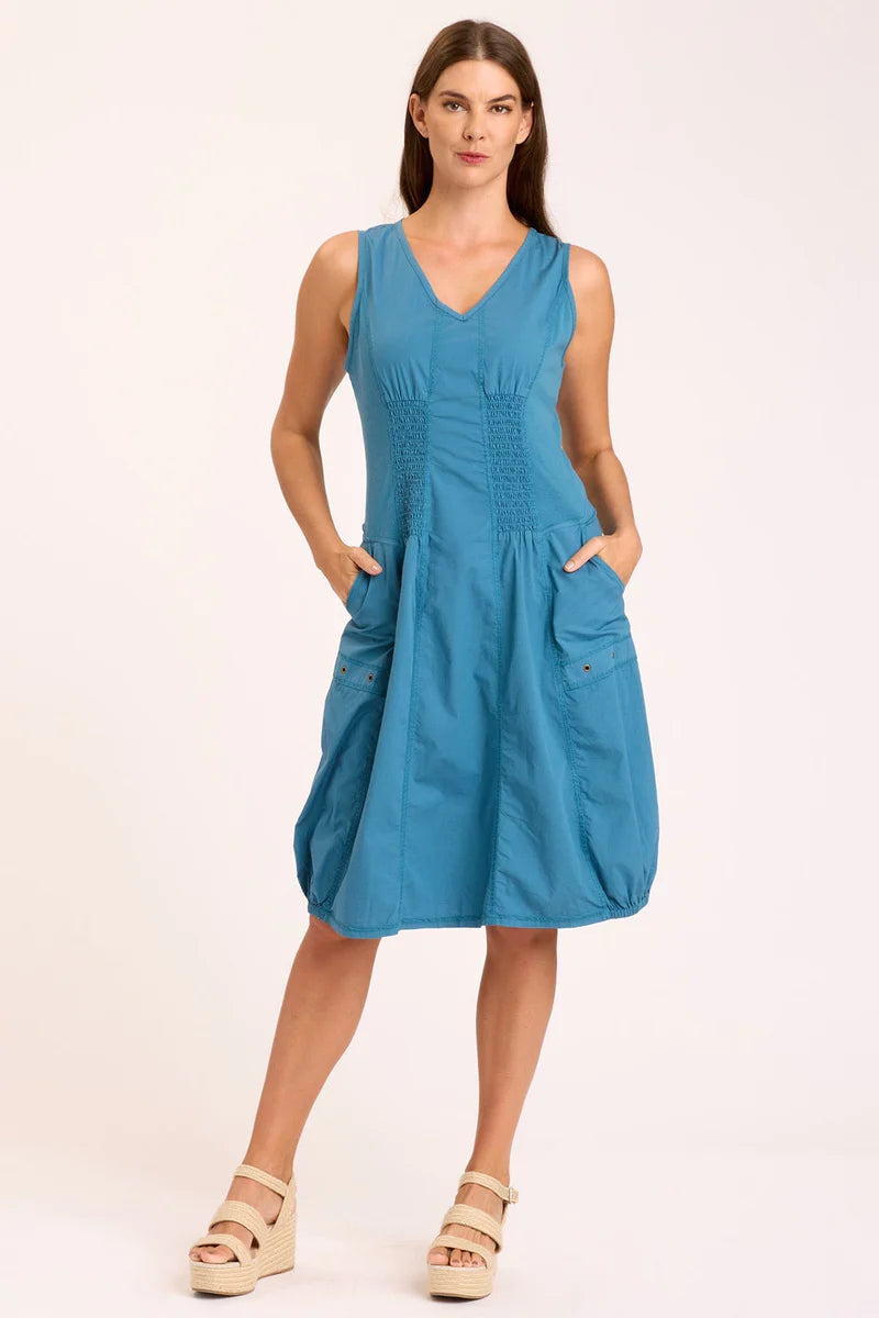 Tiered party dress-Gibbon Tank Dress - Safe Harbor