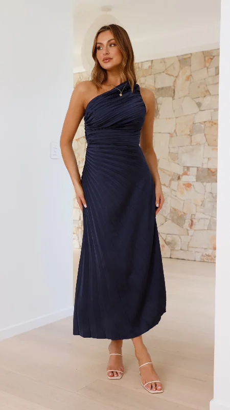 Cut-out summer dress-Marissa Maxi Dress - Navy