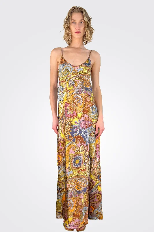 Floral sundress-Sandalwood Dress - Multi