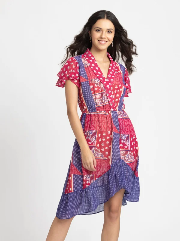 Tiered cocktail dress-Liberty Dress