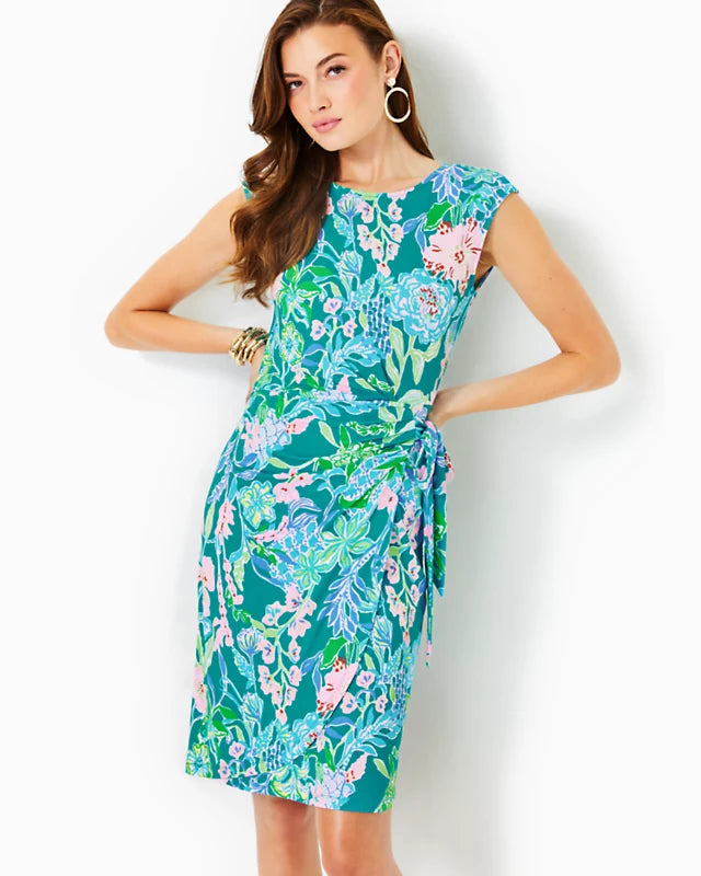 Polka dot party dress-Lilly Pulitzer Women's Toryn Dress - Multi Hot On The Vine