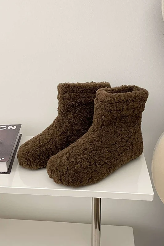 Fleece Snow Boots