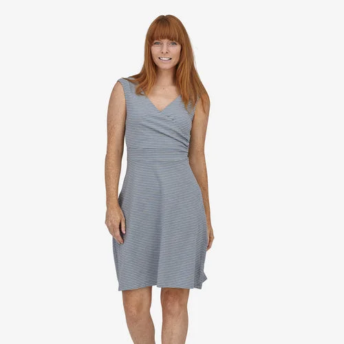 Glitter sundress-Patagonia Women's Porch Song Dress - High Tide: Light Plume Grey