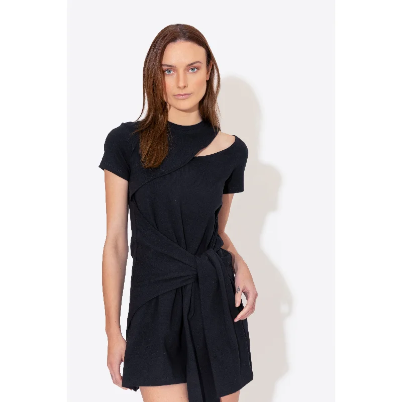 Satin sundress-T Shirt Dress