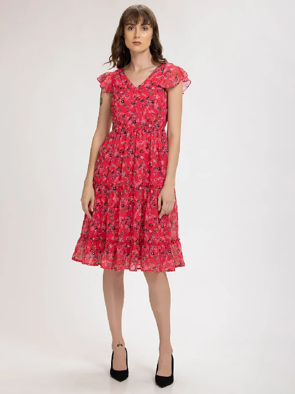 Ruffled sundress-Viena Dress