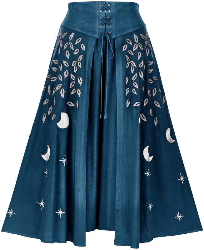 Cargo silk skirt-Celestia Maxi Overskirt Limited Edition