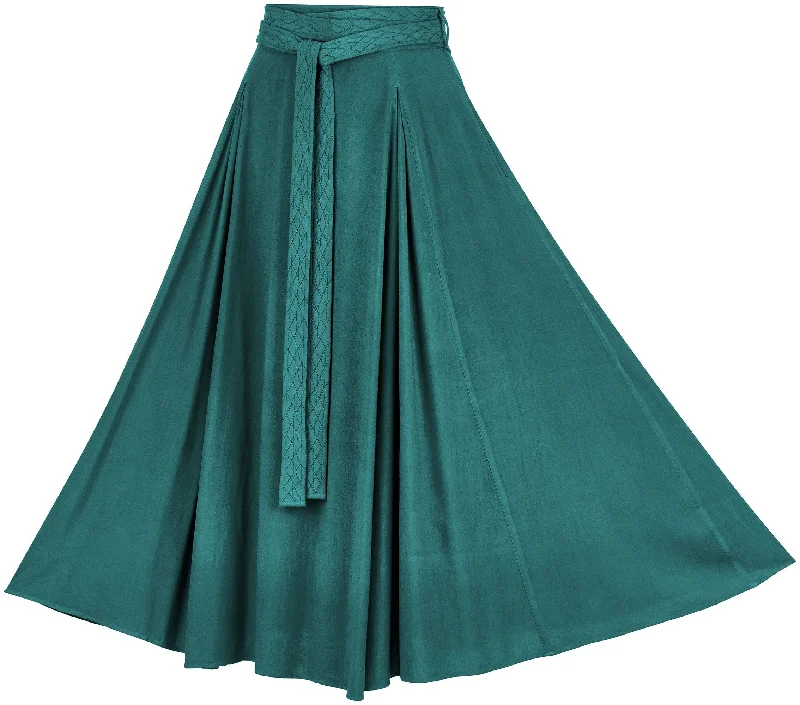 Embroidered cotton skirt-Demeter Skirt Limited Edition